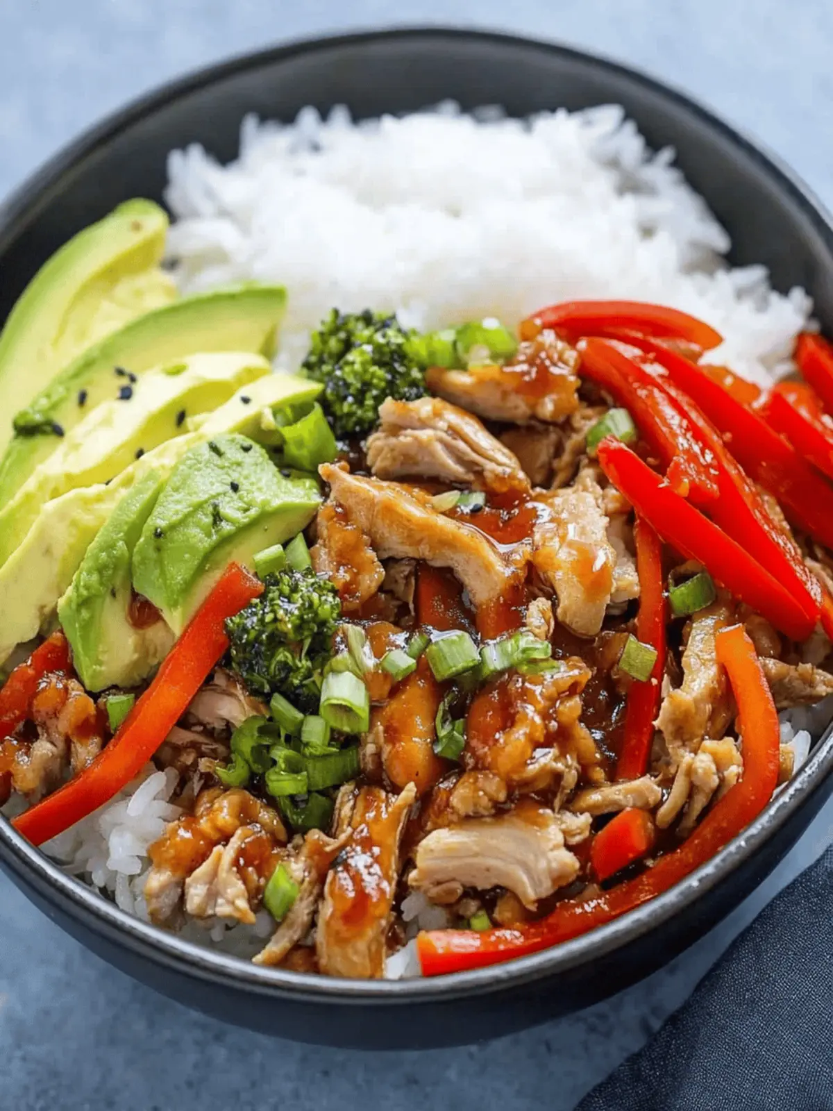 Easy Turkey Teriyaki Rice Bowl