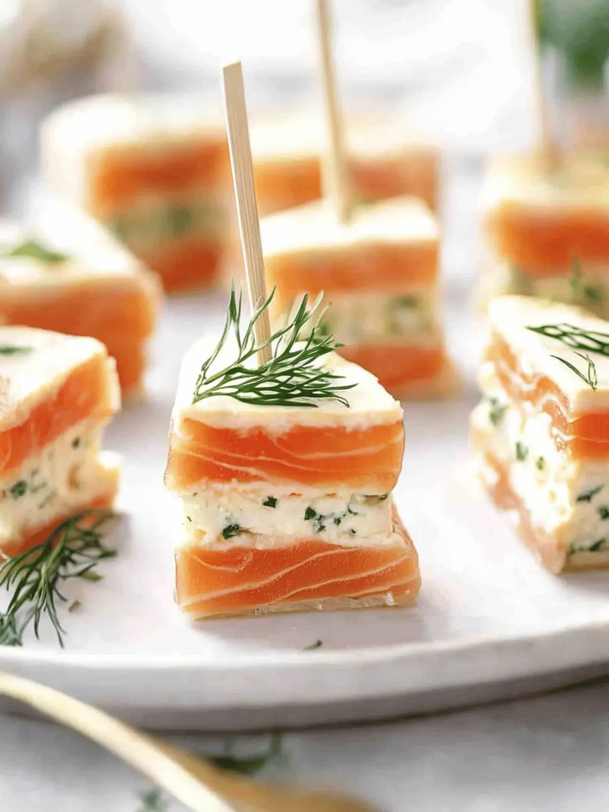 Smoked Salmon Appetizer Bites