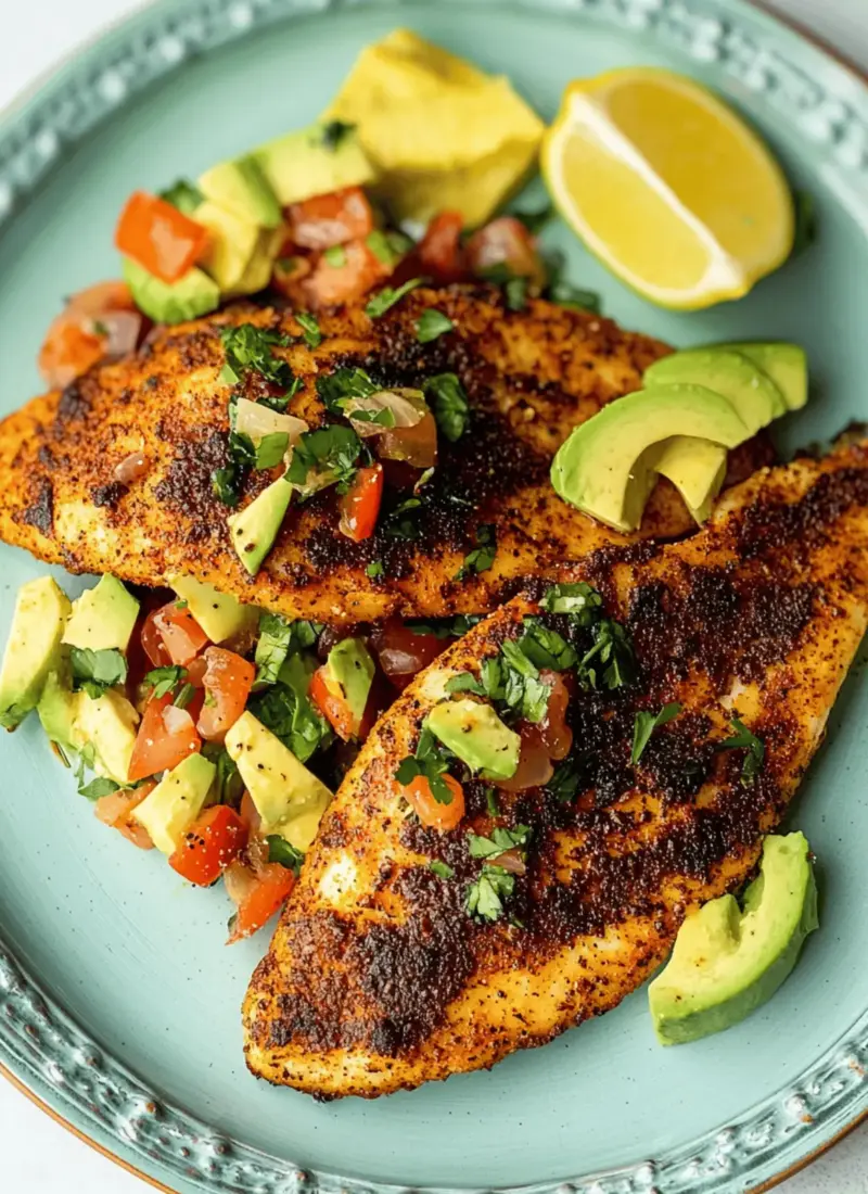 Blackened Tilapia