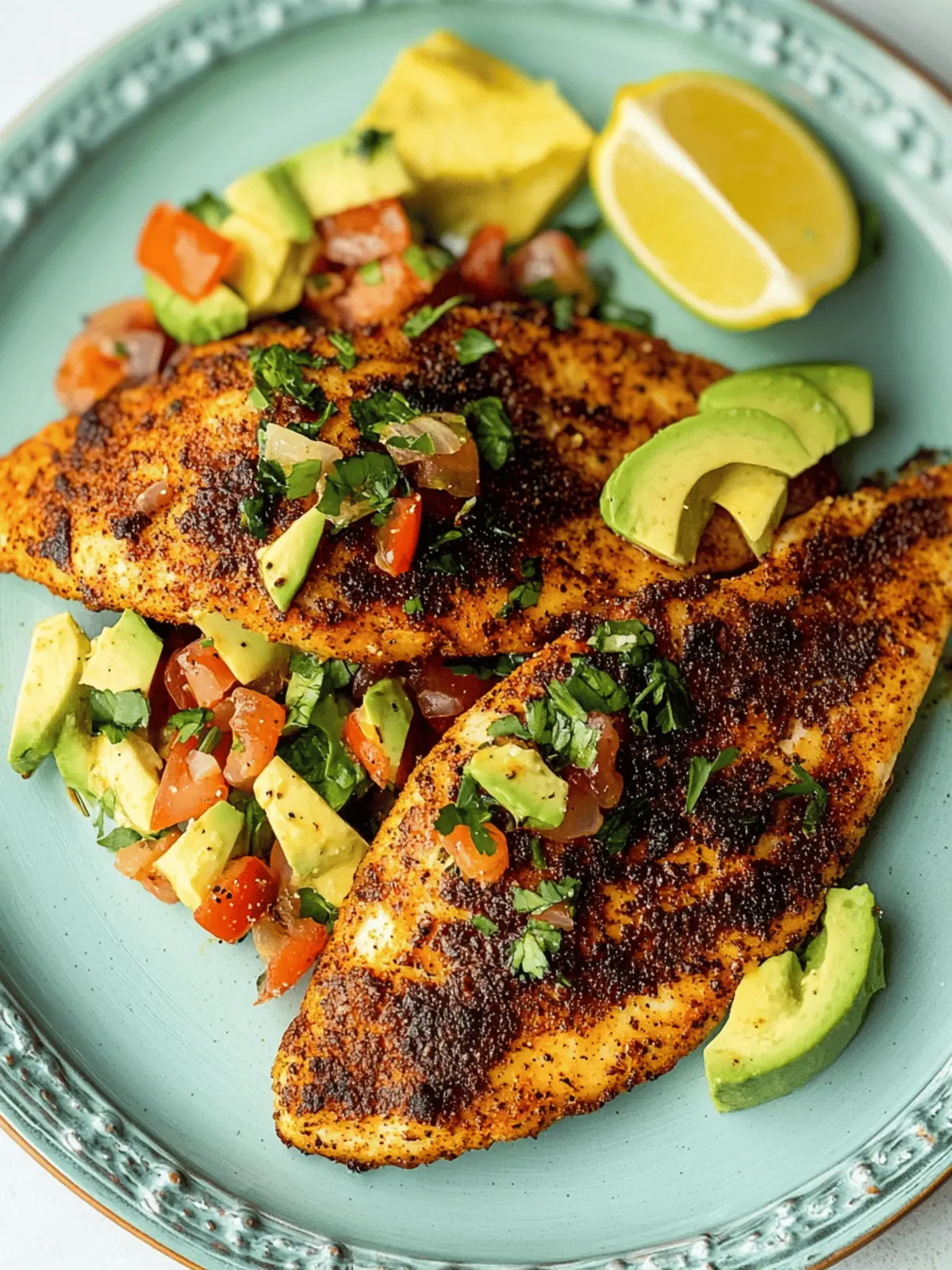 Blackened Tilapia