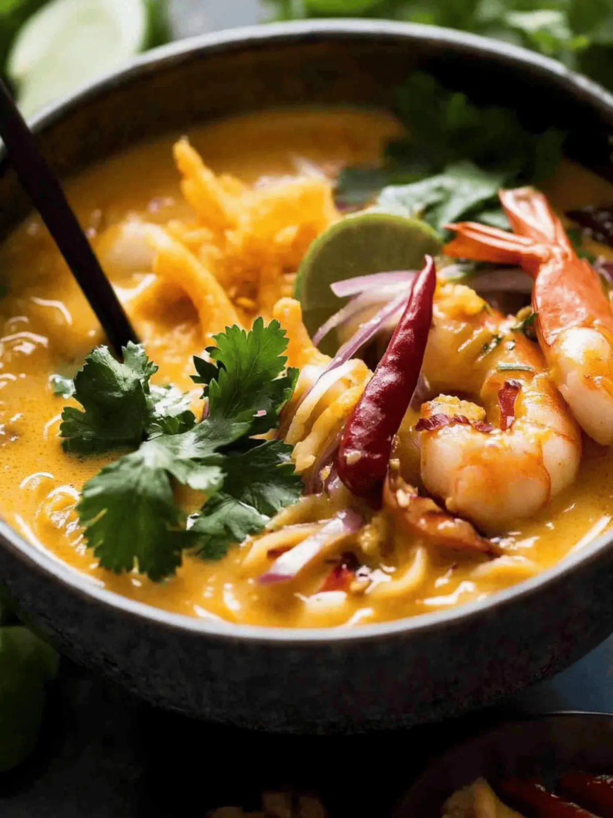 Amazing Easy Thai Coconut Soup