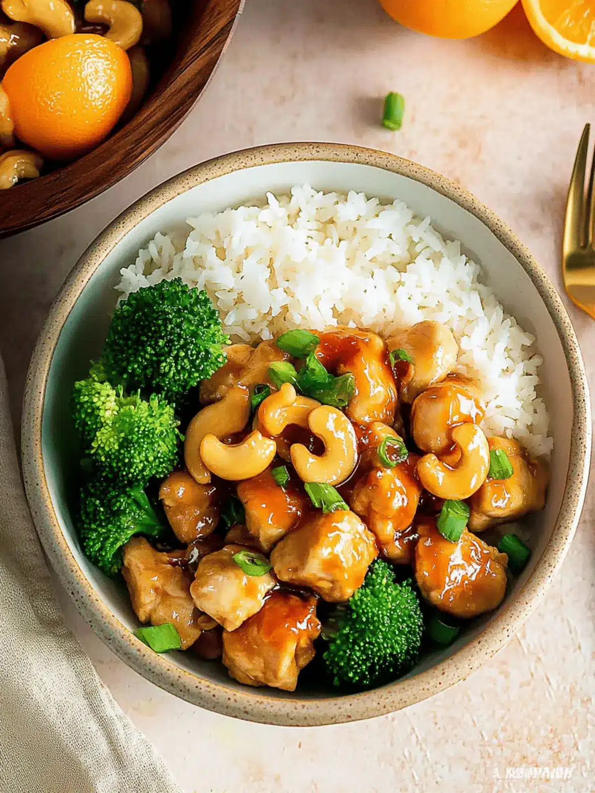 Orange Cashew Chicken