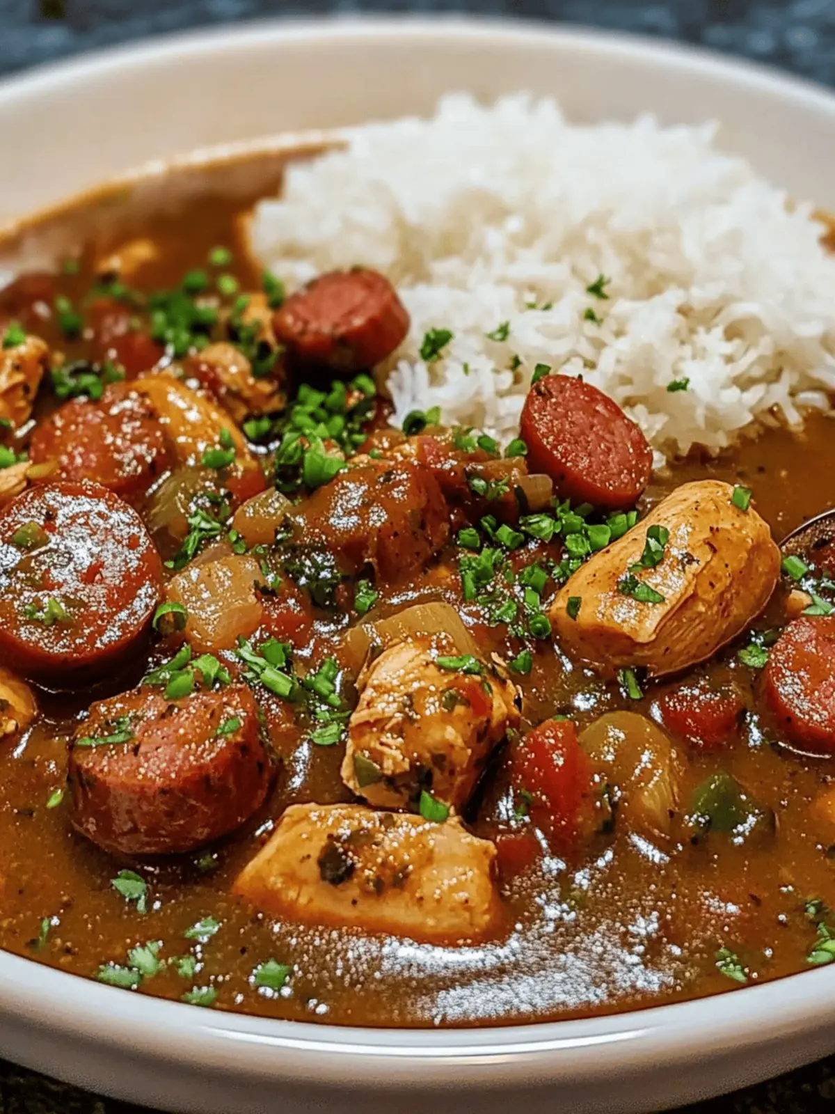 Irresistible Chicken and Sausage Gumbo Recipe in 5 Easy Steps