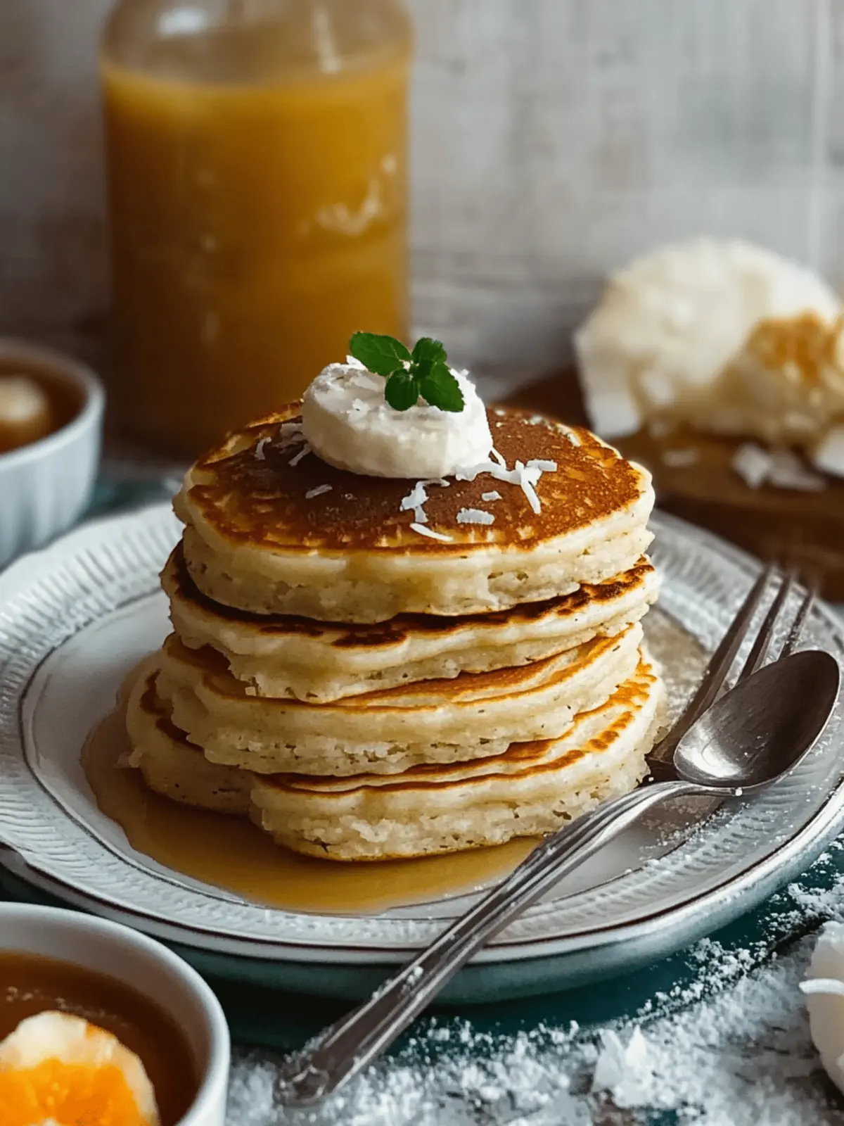 Coconut Flour Pancakes