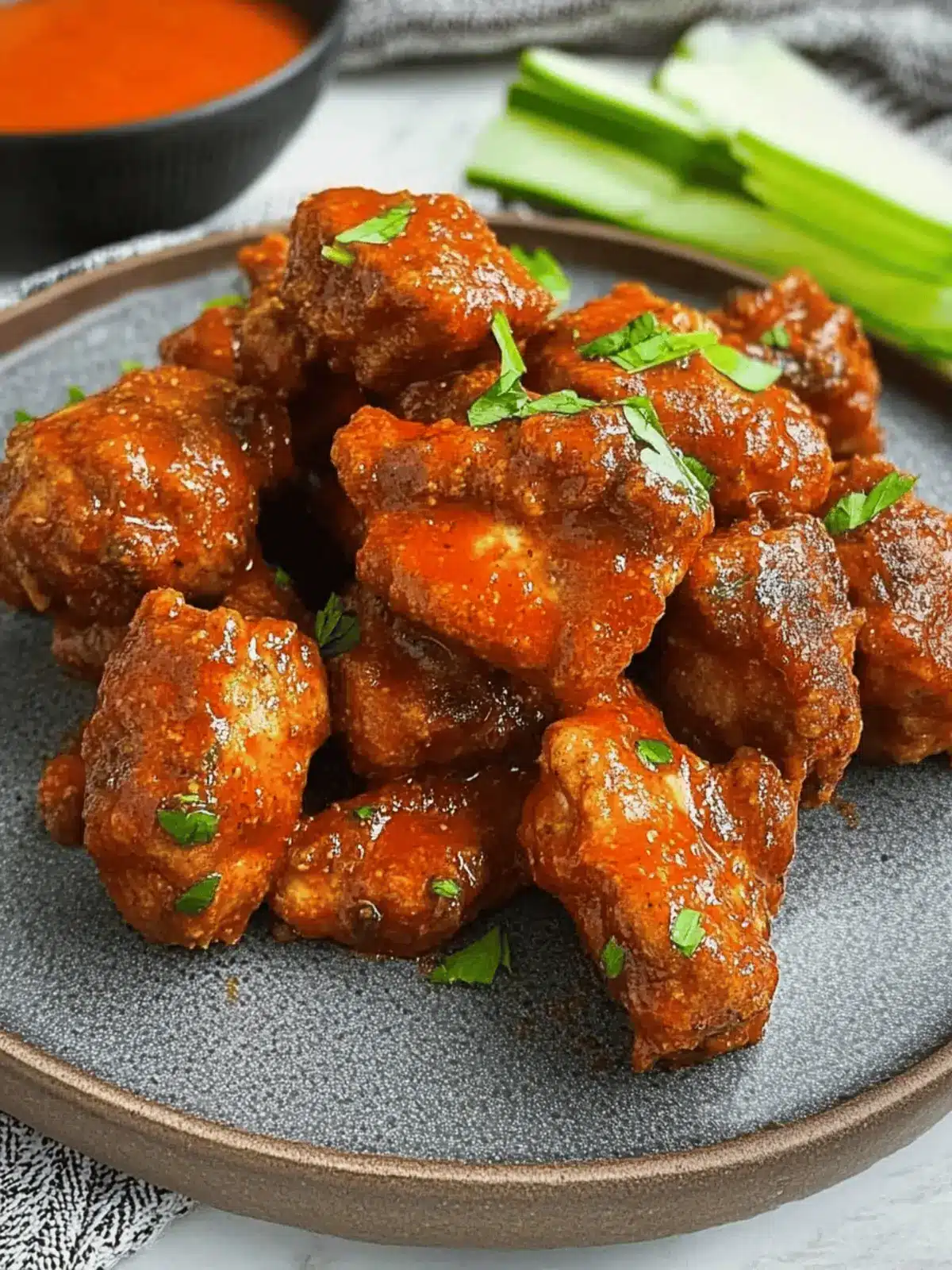 Crispy Buffalo Tofu Wings That Everyone Will Love 2 Buffalo Tofu Wings