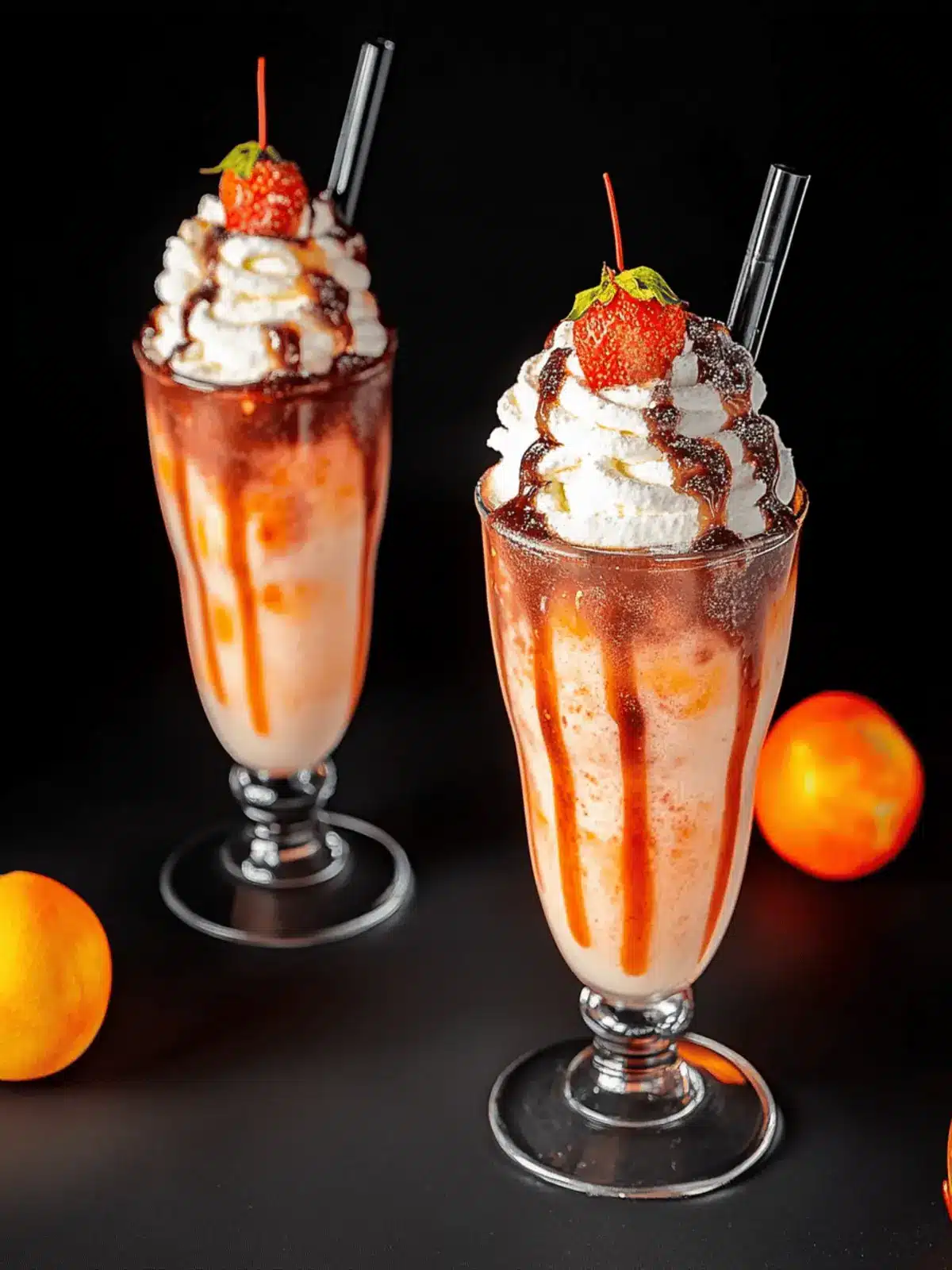 Boozy Screamsicle Shakes