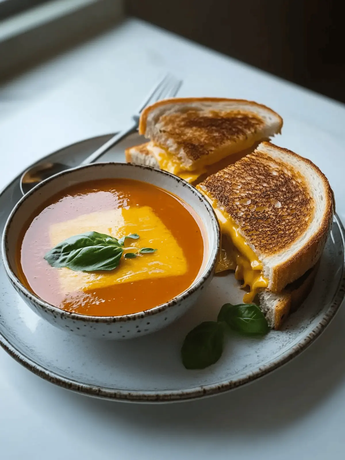 Grilled Cheese and Tomato Soup