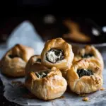 Ricotta and Spinach Puff Pastry Bites