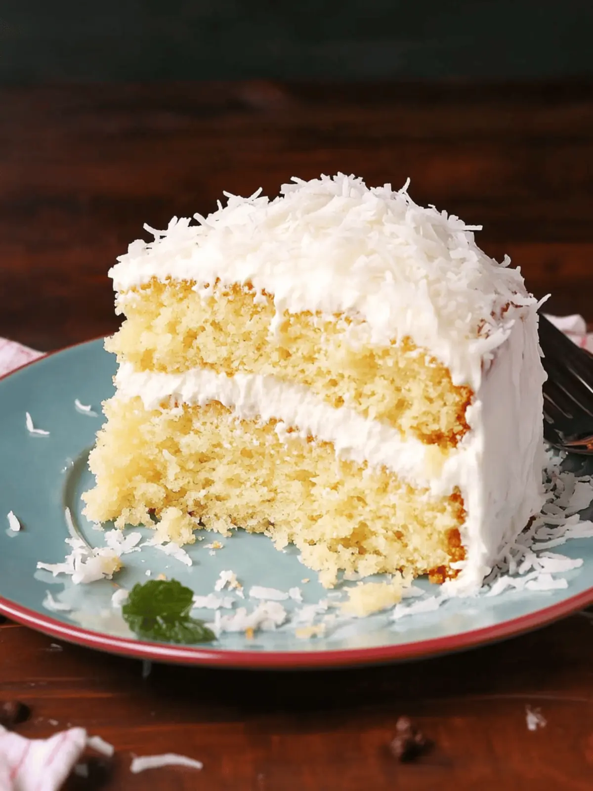 Ultimate Coconut Cake That's a Slice of Paradise 4 Ultimate Coconut Cake