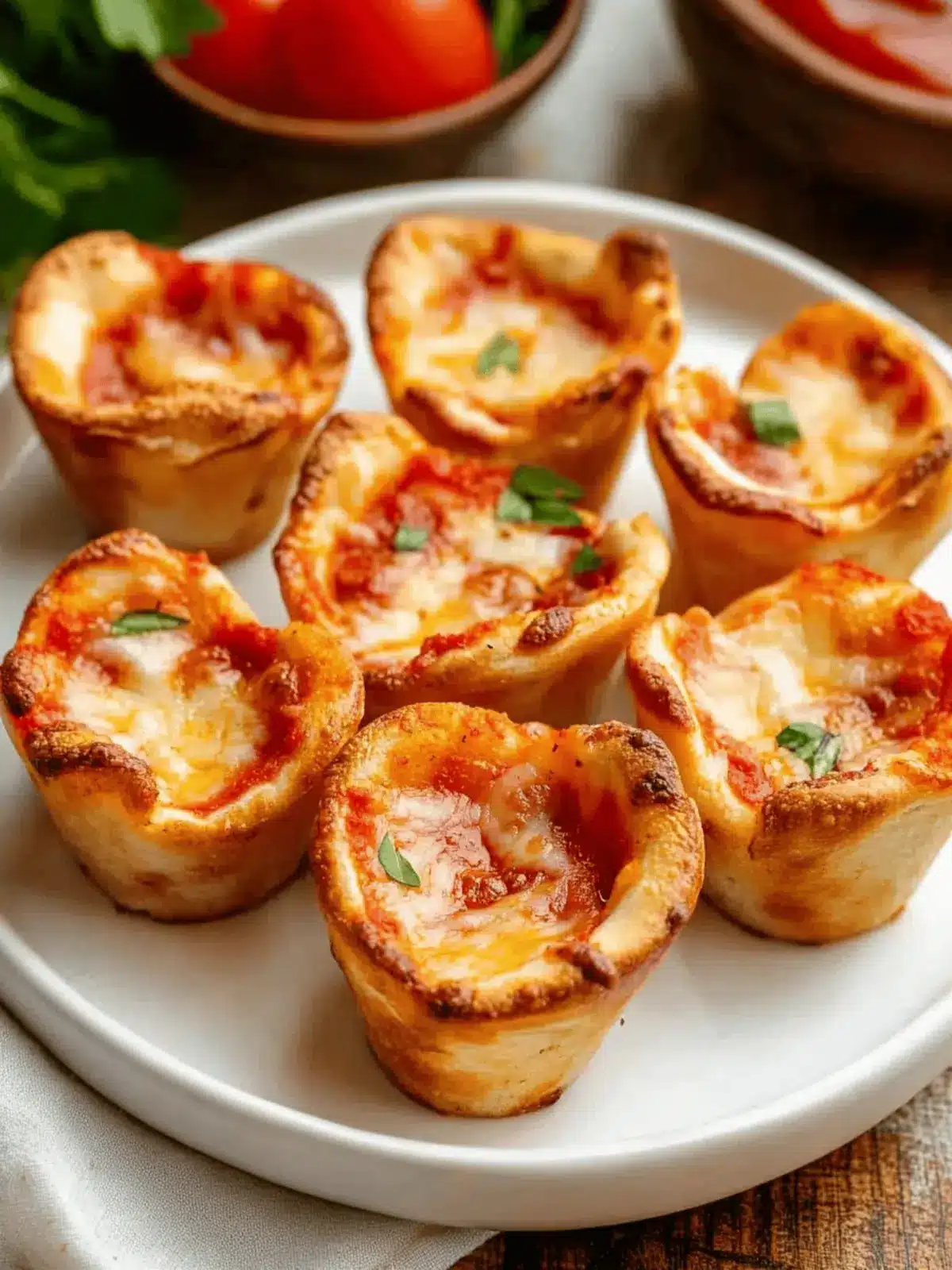 Pizza Cups