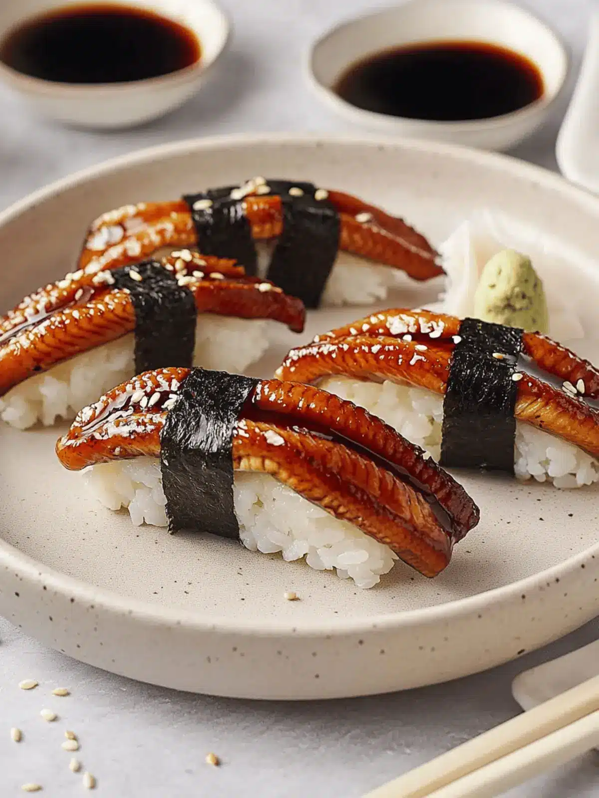 Unagi Sushi: Create Your Own Delicious Eel Nigiri at Home 4 Unagi Sushi (Eel Sushi)