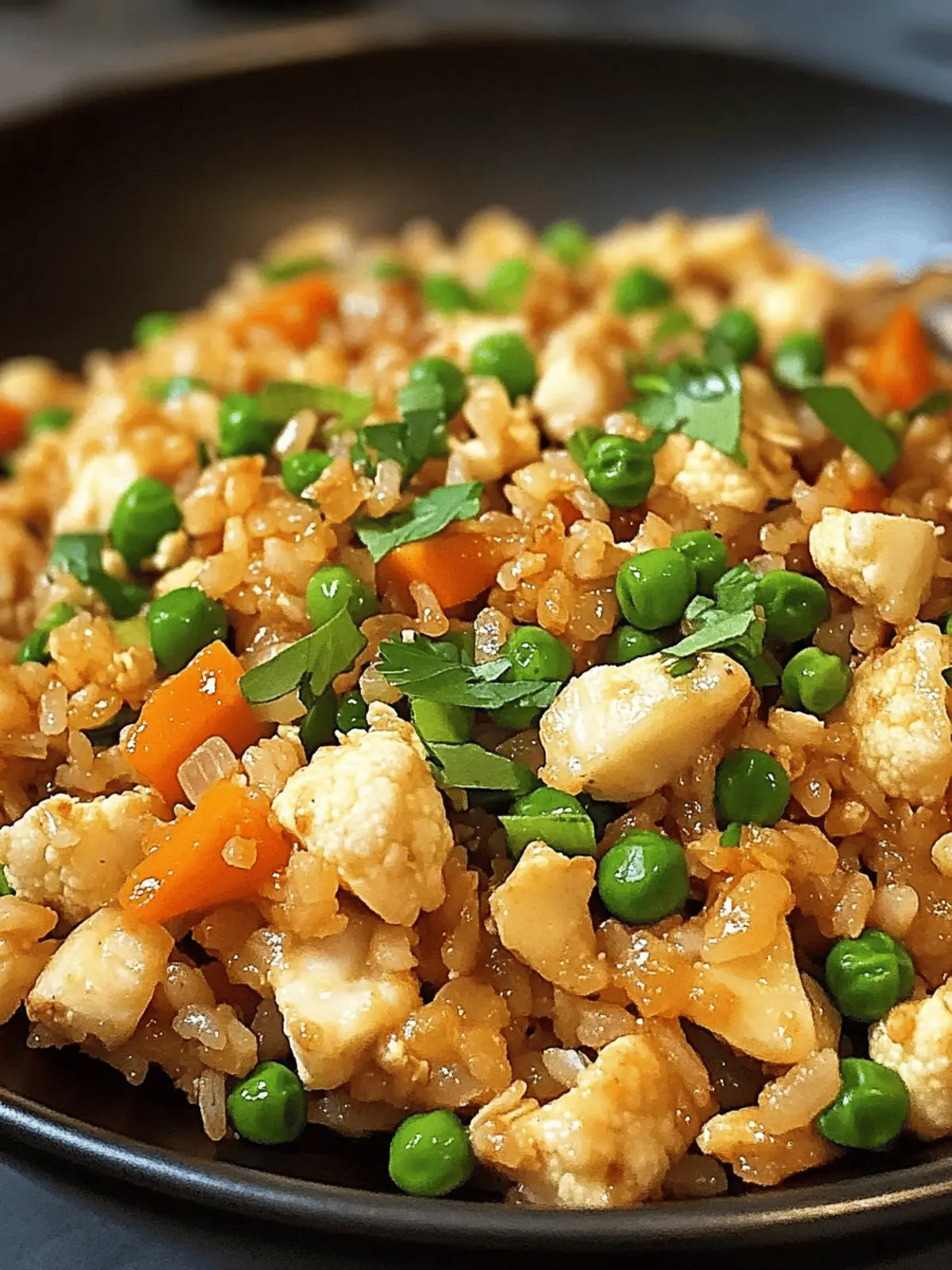 Irresistible Keto Cauliflower Fried Rice Ready in 25 Minutes 2 Irresistible Keto Cauliflower Fried Rice In 25 Minutes