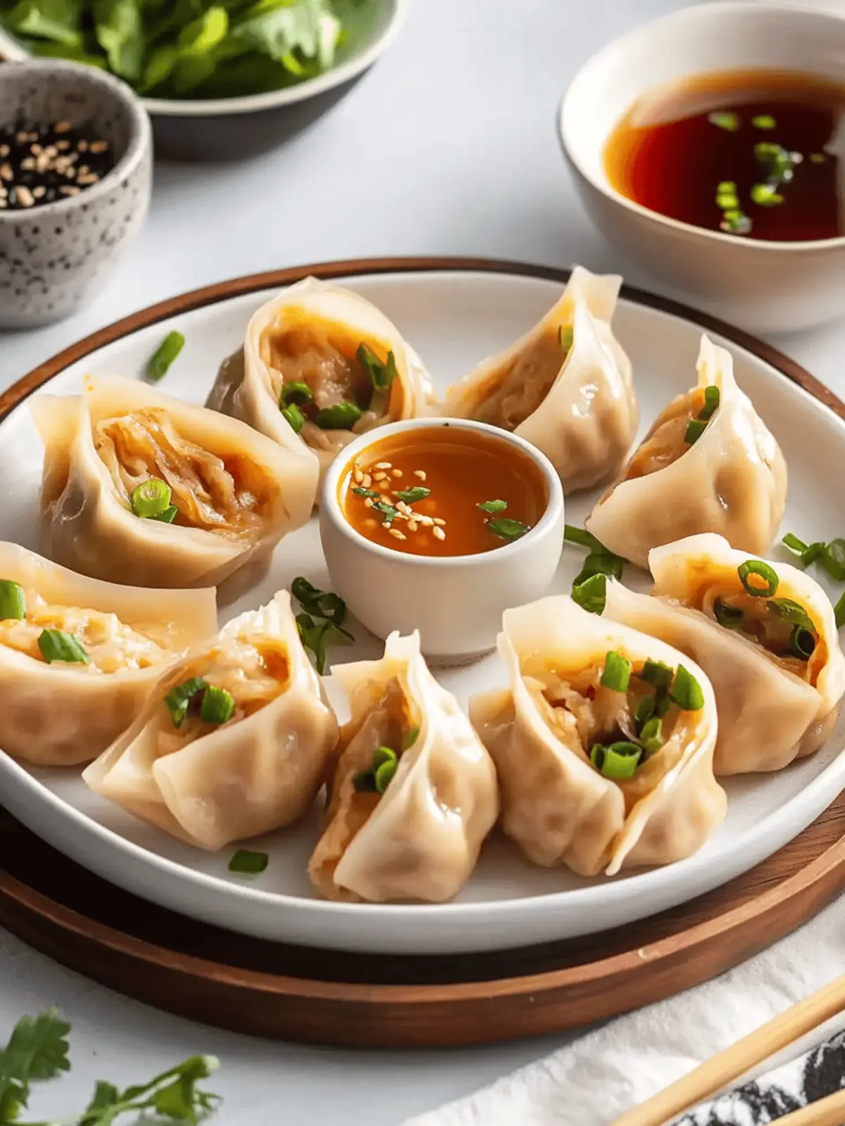 Perfectly Spicy Kimchi Mandu: Homemade Korean Delights 3 Kimchi Mandu (Korean Kimchi Dumplings)