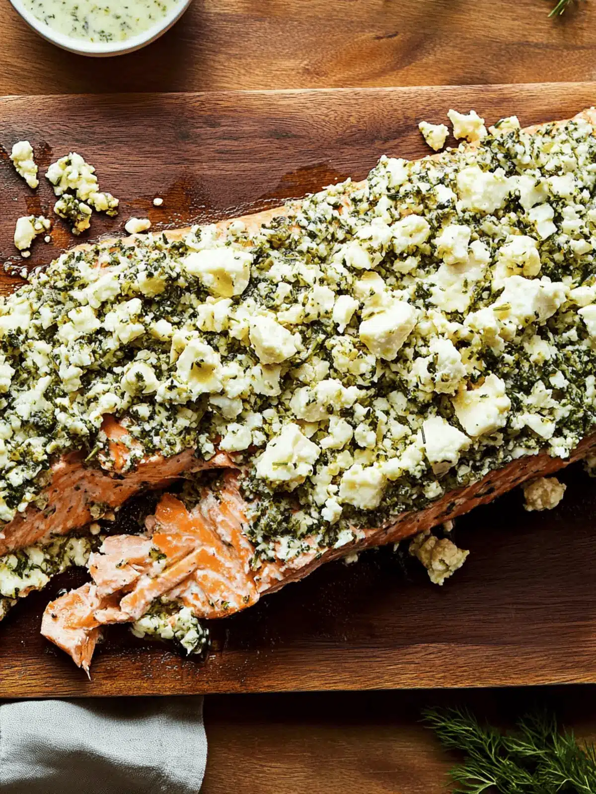 Feta & Herb-Crusted Salmon