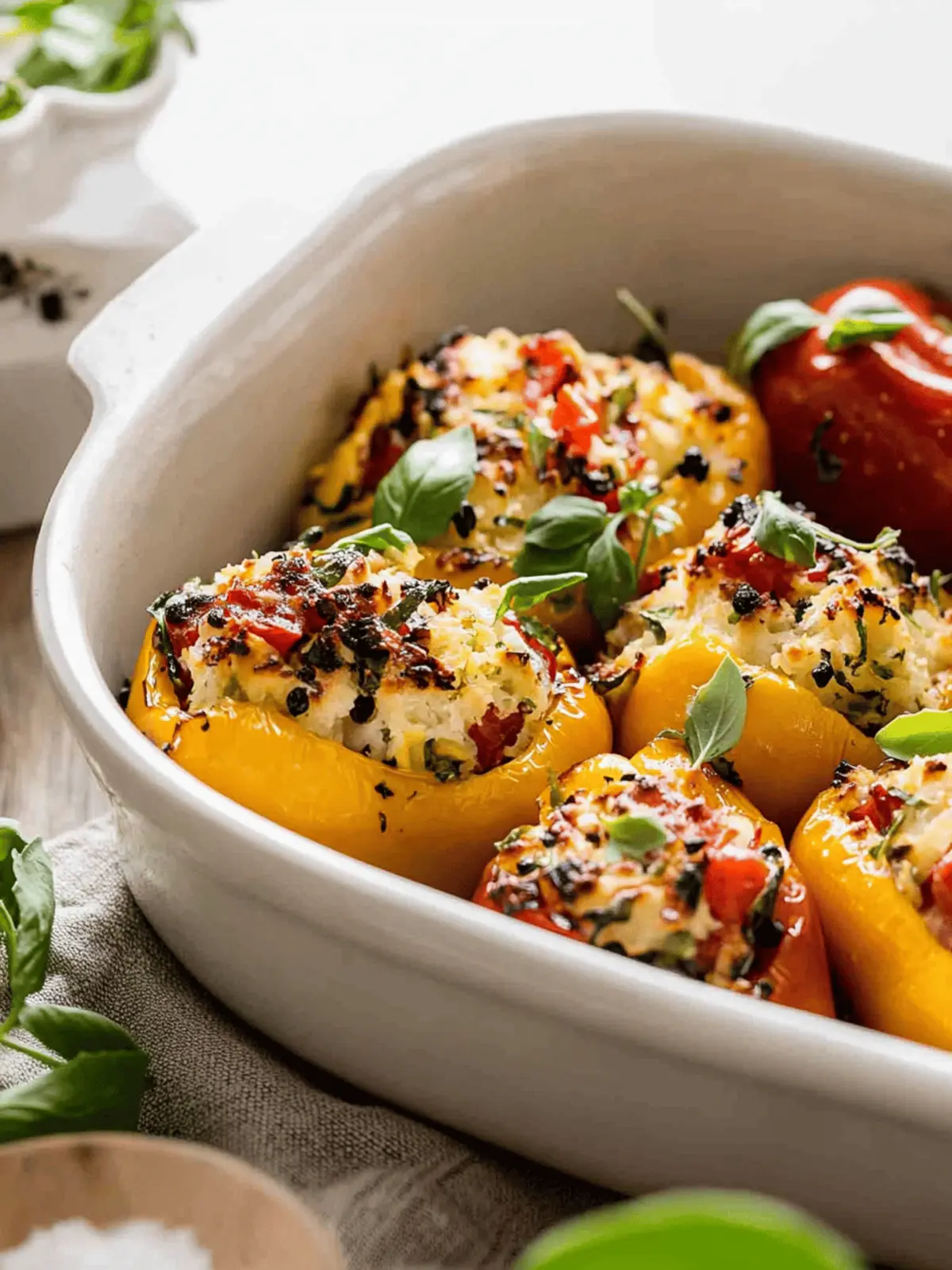 Stuffed Capsicums: A Flavorful Twist on a Healthy Favorite 2 Stuffed Capsicums