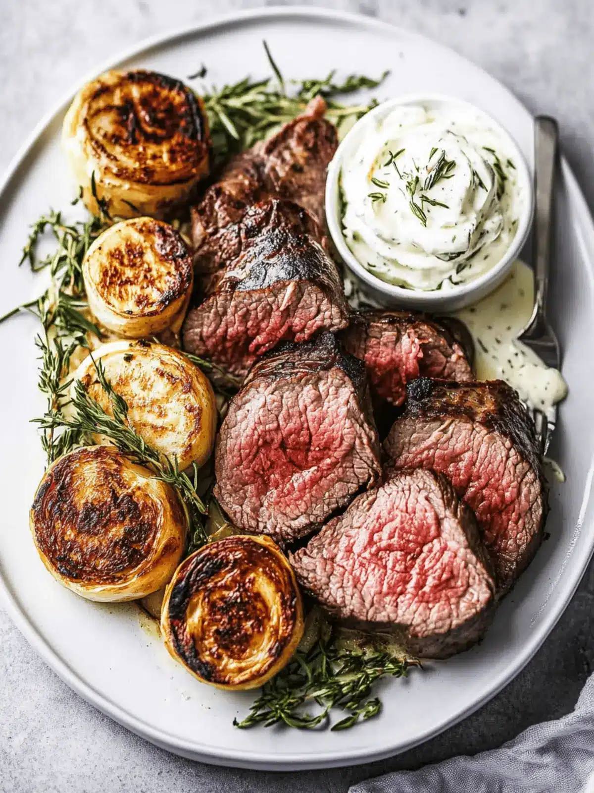 Beef Fillet with Horseradish Cream for a Festive Feast 3 Beef Fillet with Horseradish Cream