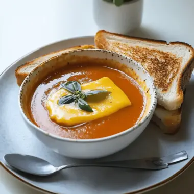 Grilled Cheese and Tomato Soup