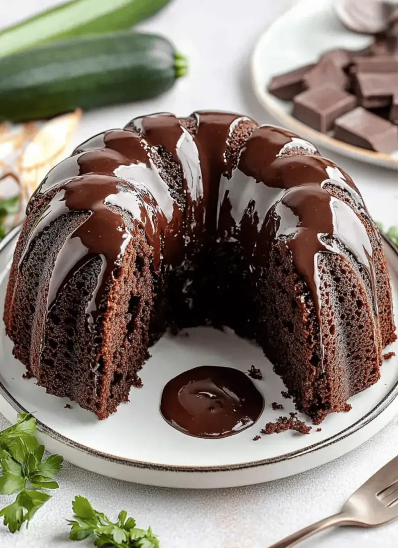 Zucchini Chocolate Bundt Cake