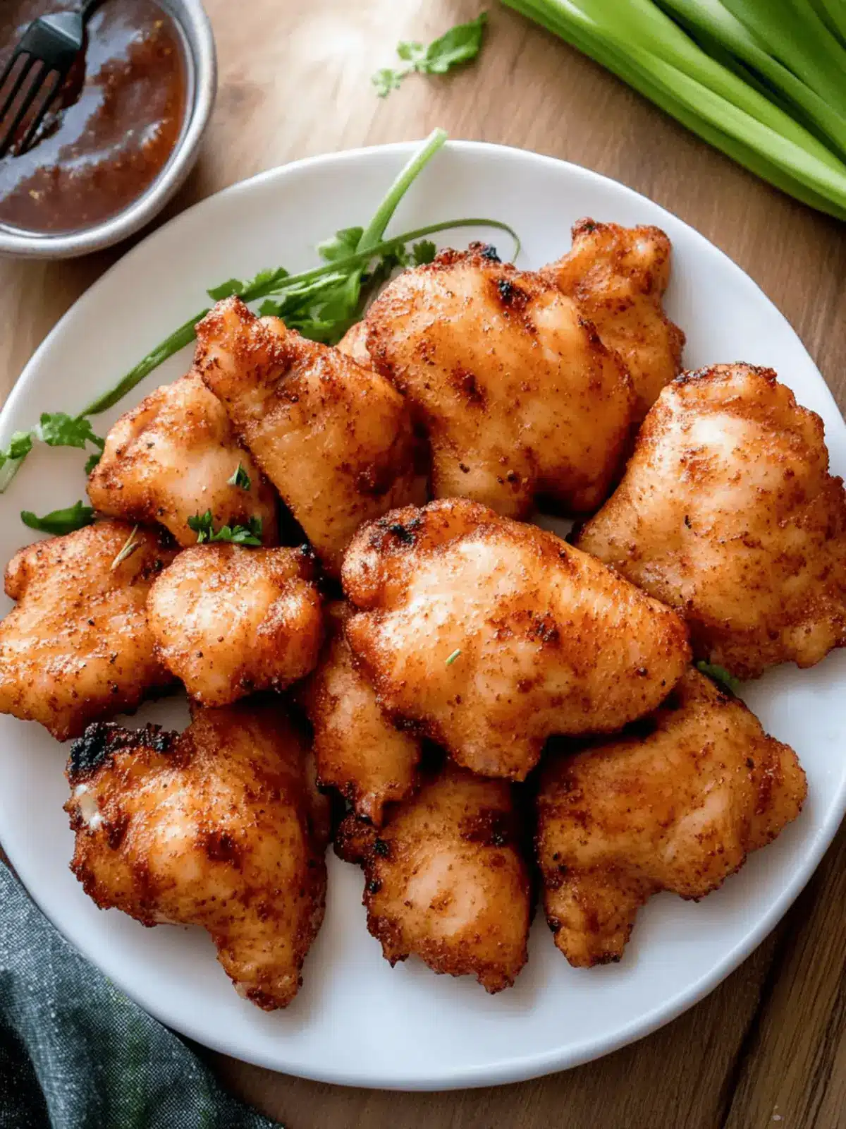 Juicy Pellet Grill Chicken Thighs with a Smoky Spice Kick 3 Pellet Grill Chicken Thighs