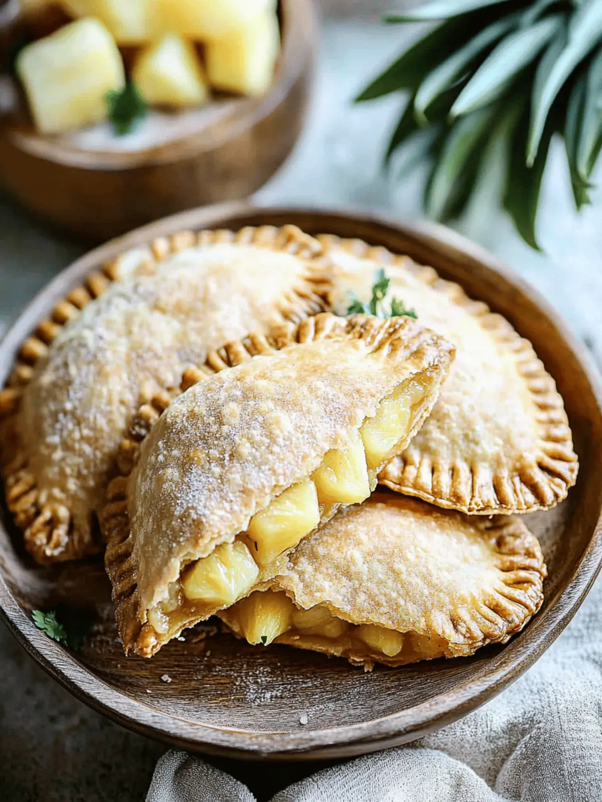 Empanadas de Pina (Pineapple Empanadas)