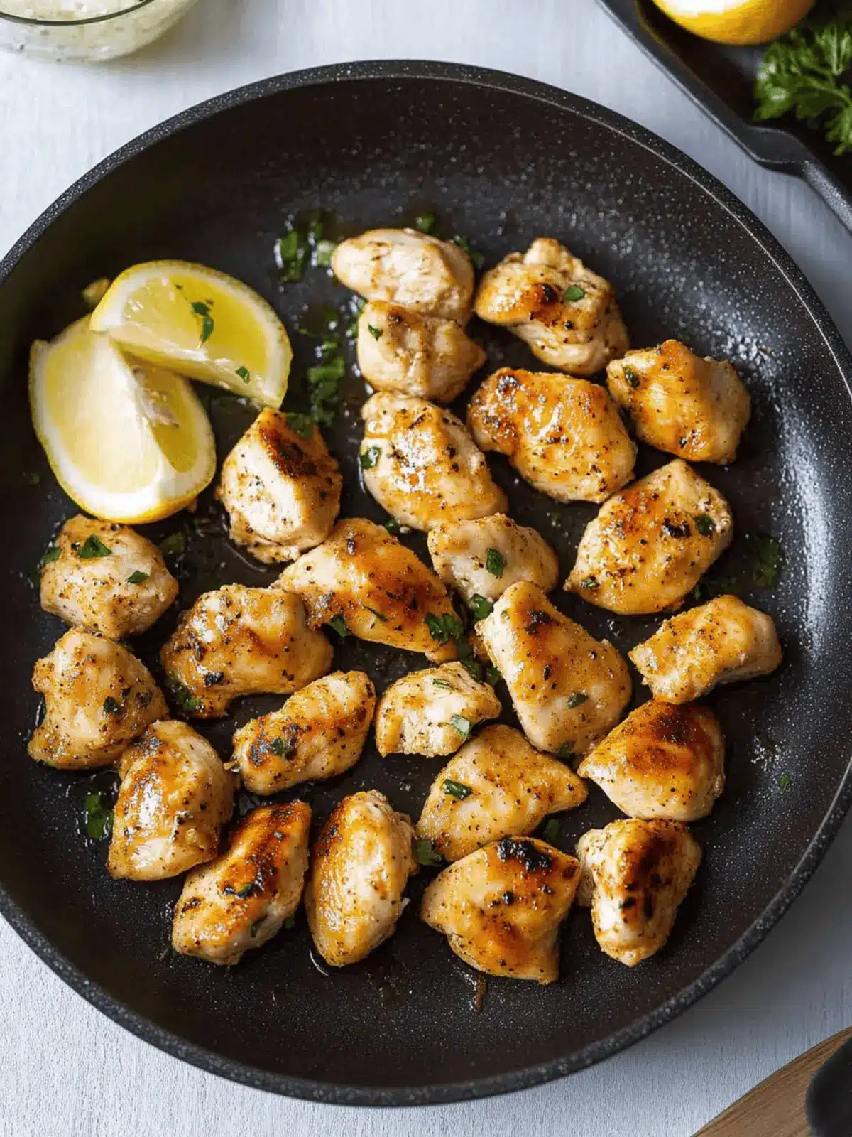 Lemon Pepper Chicken Bites