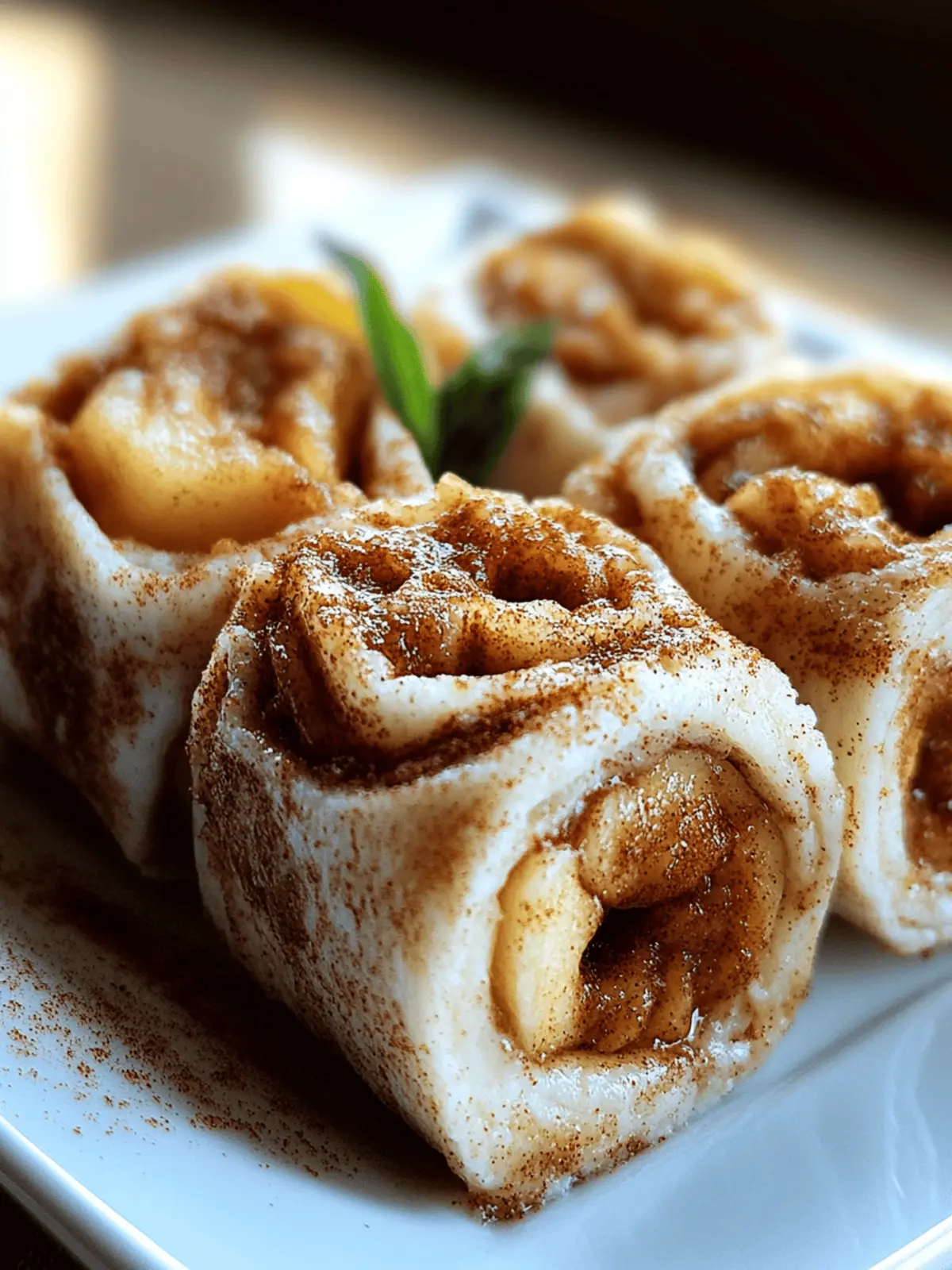 Cinnamon Apple Protein Rollups