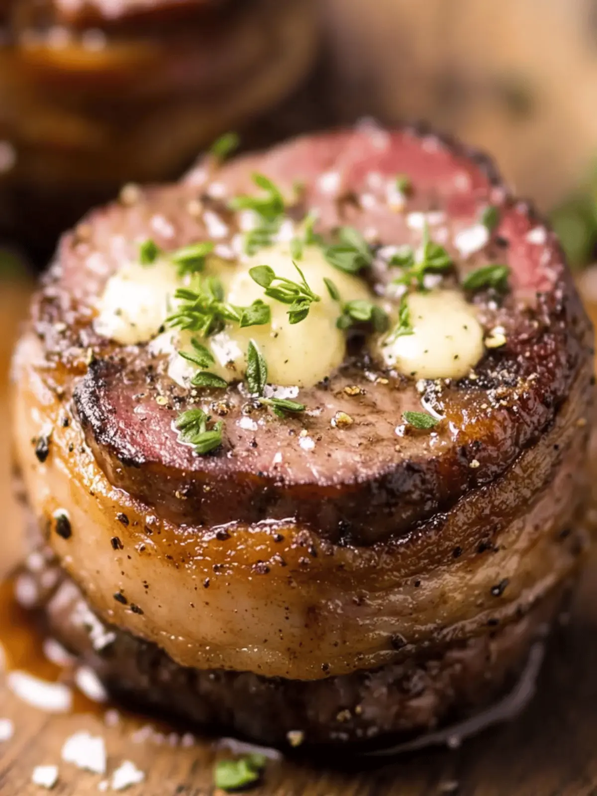 Bacon Wrapped Filet Mignon