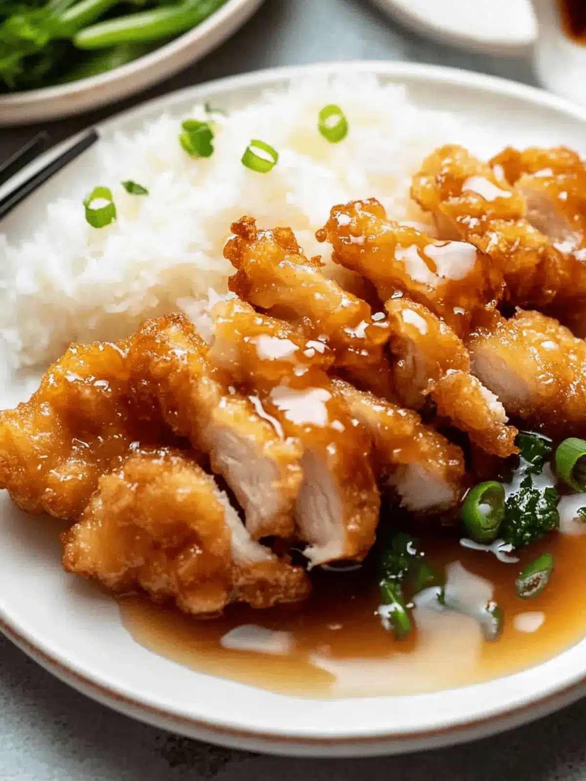 Crispy Chinese Lemon Chicken