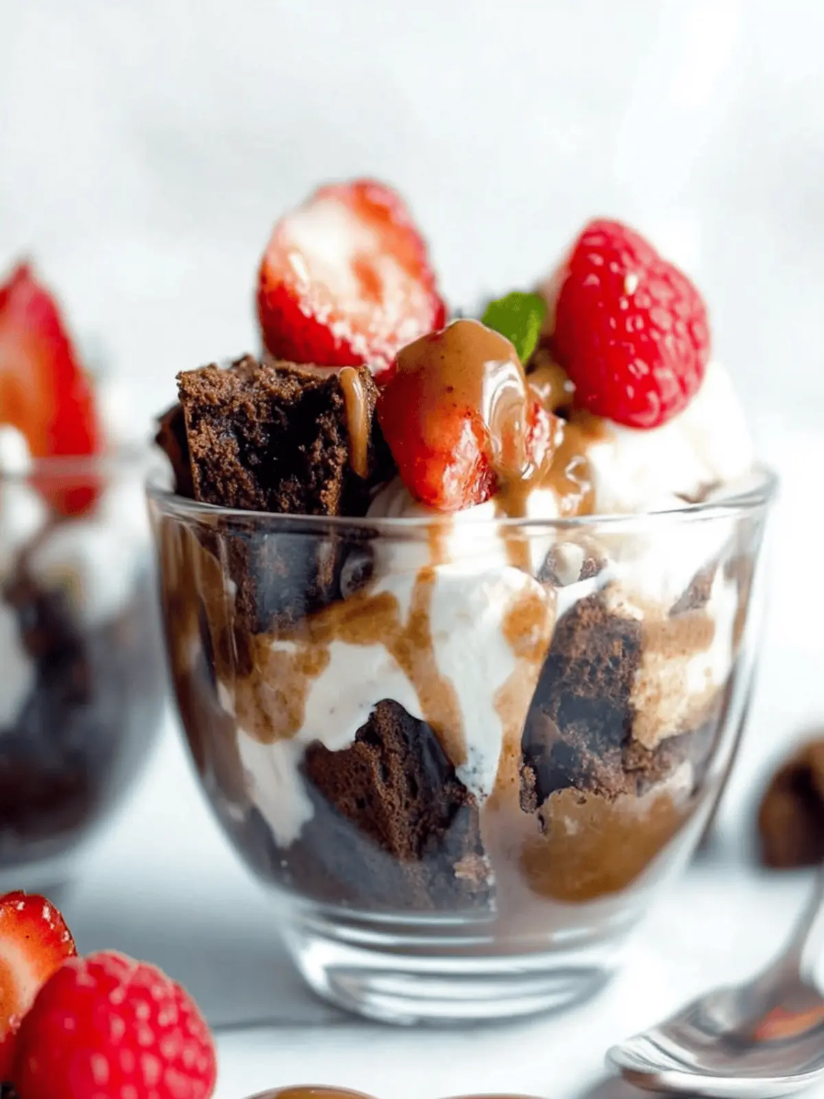 Brownie Sundaes