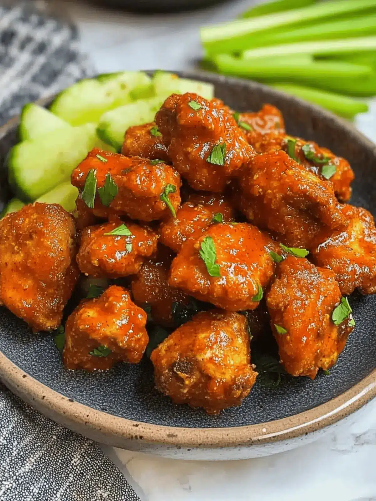 Crispy Buffalo Tofu Wings That Everyone Will Love 3 Buffalo Tofu Wings