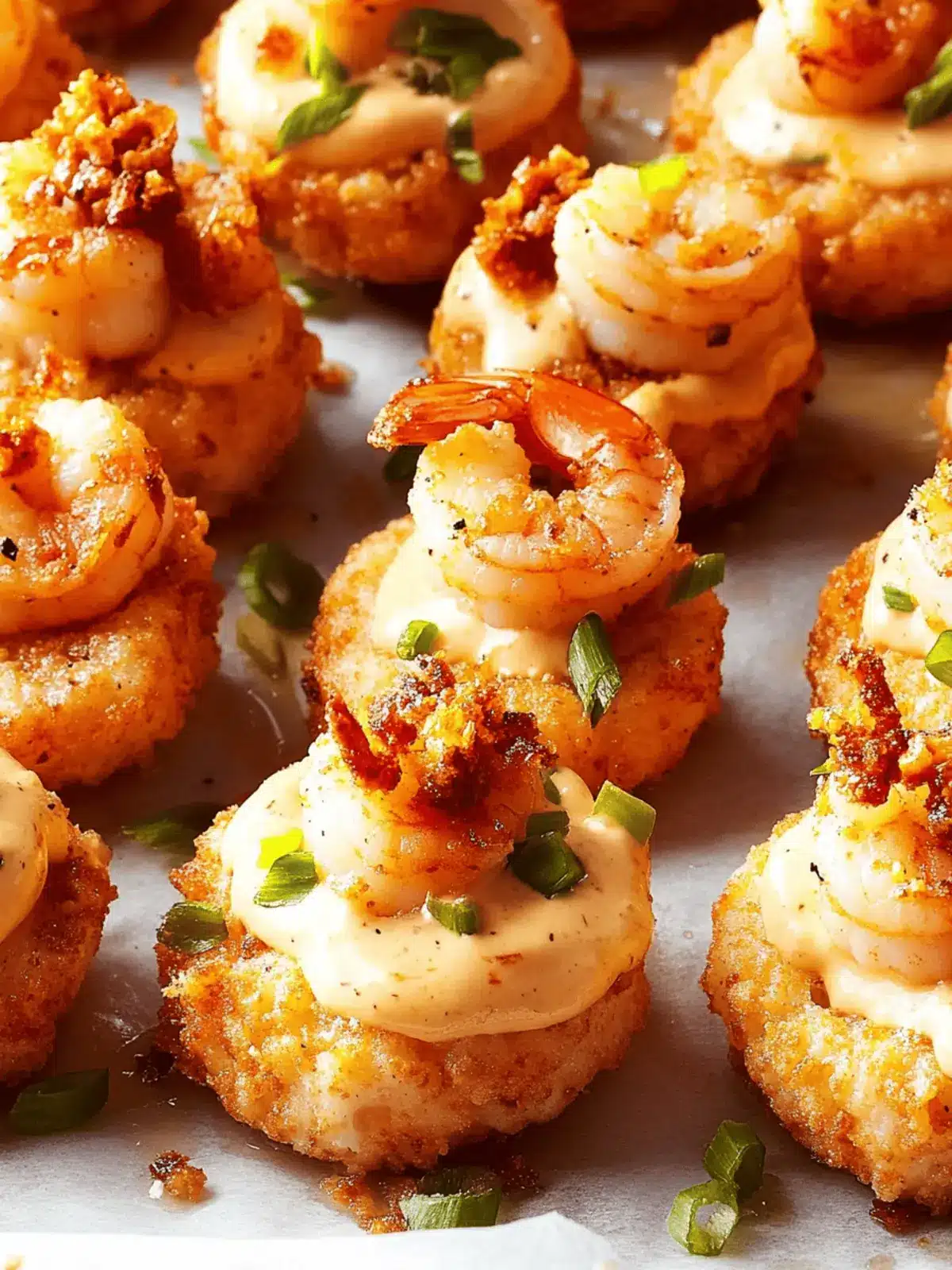 Cheesy Shrimp & Grits Bites