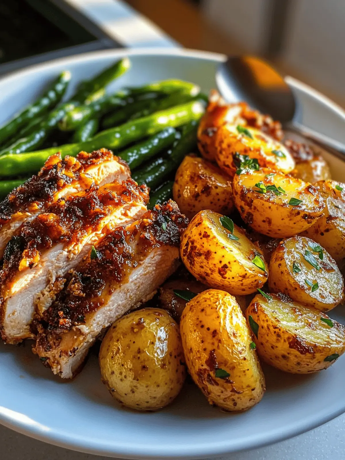 40-Minute Chicken Potatoes and Green Beans Recipe – Irresistible & Easy