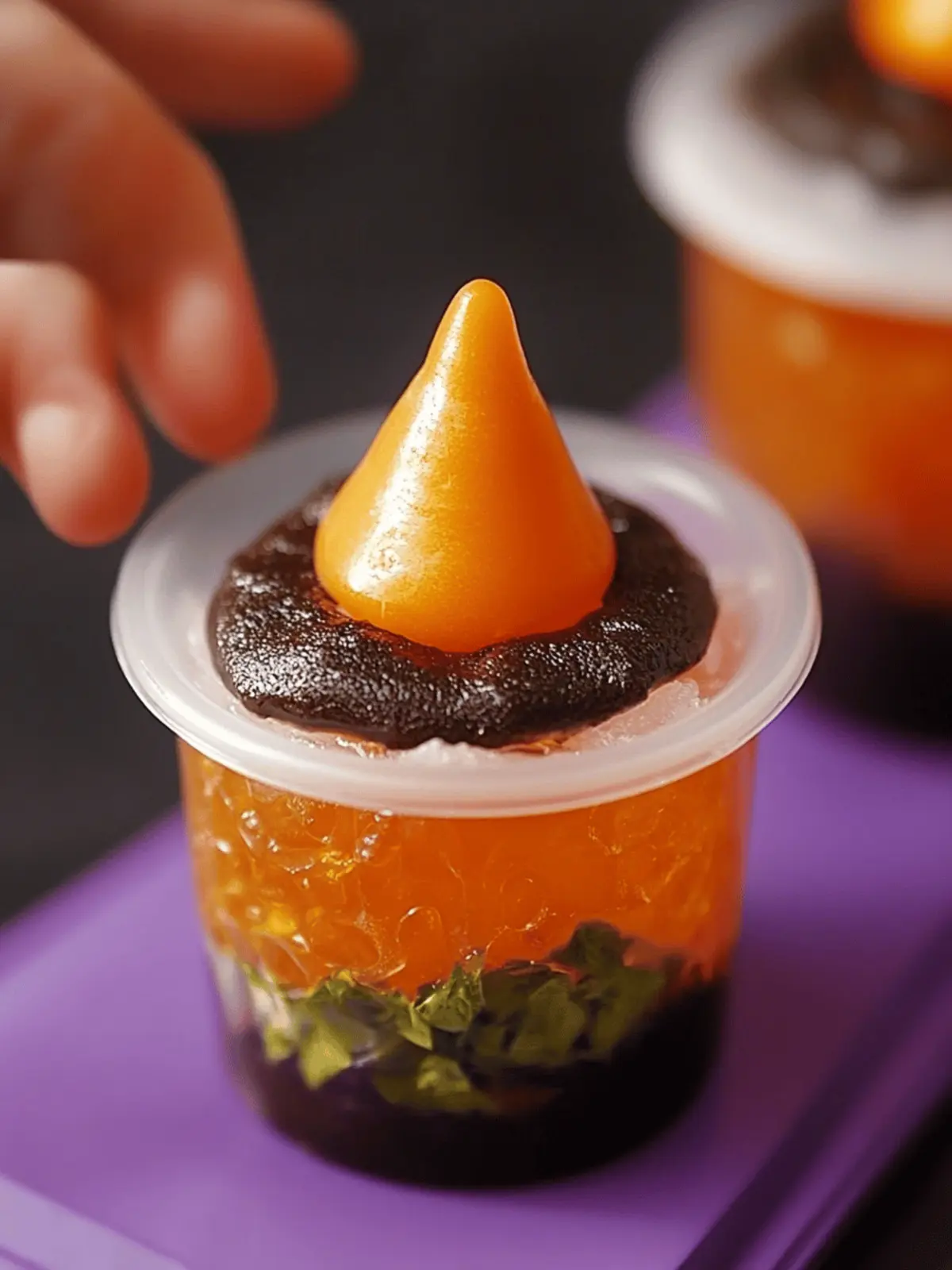 Hocus Pocus Jell-O Shots