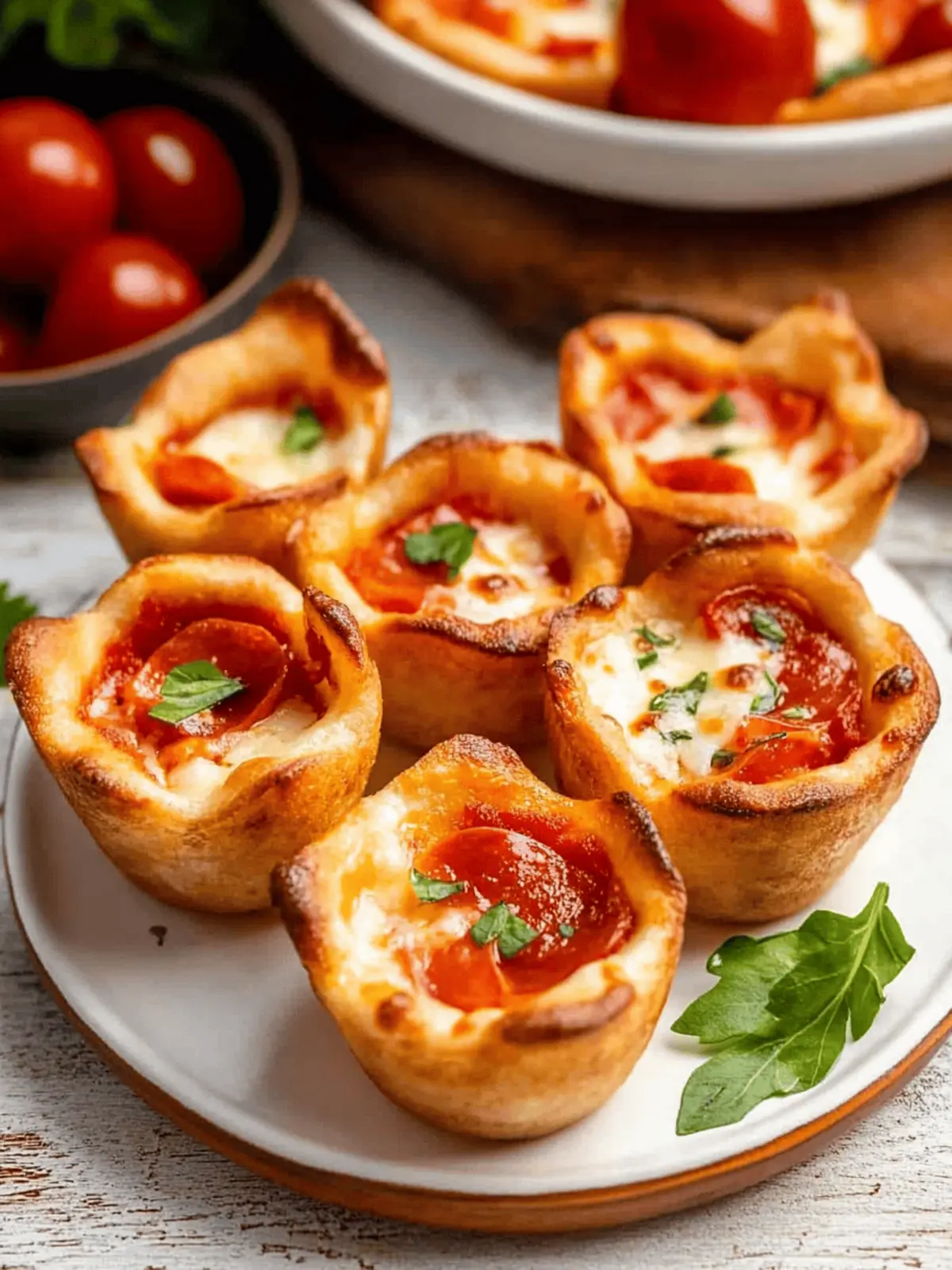 Pizza Cups