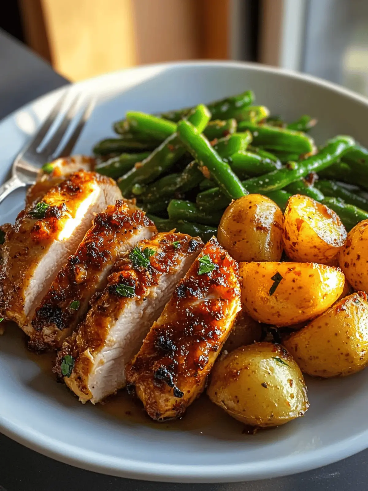 40-Minute Chicken Potatoes and Green Beans Recipe – Irresistible & Easy