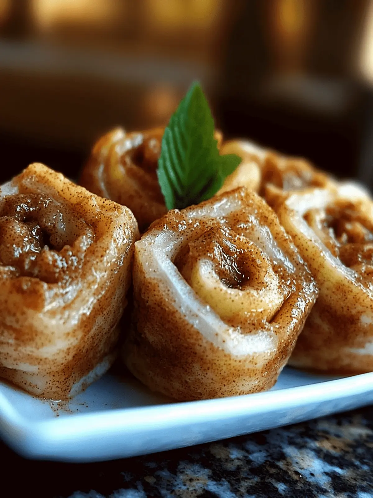 Cinnamon Apple Protein Rollups