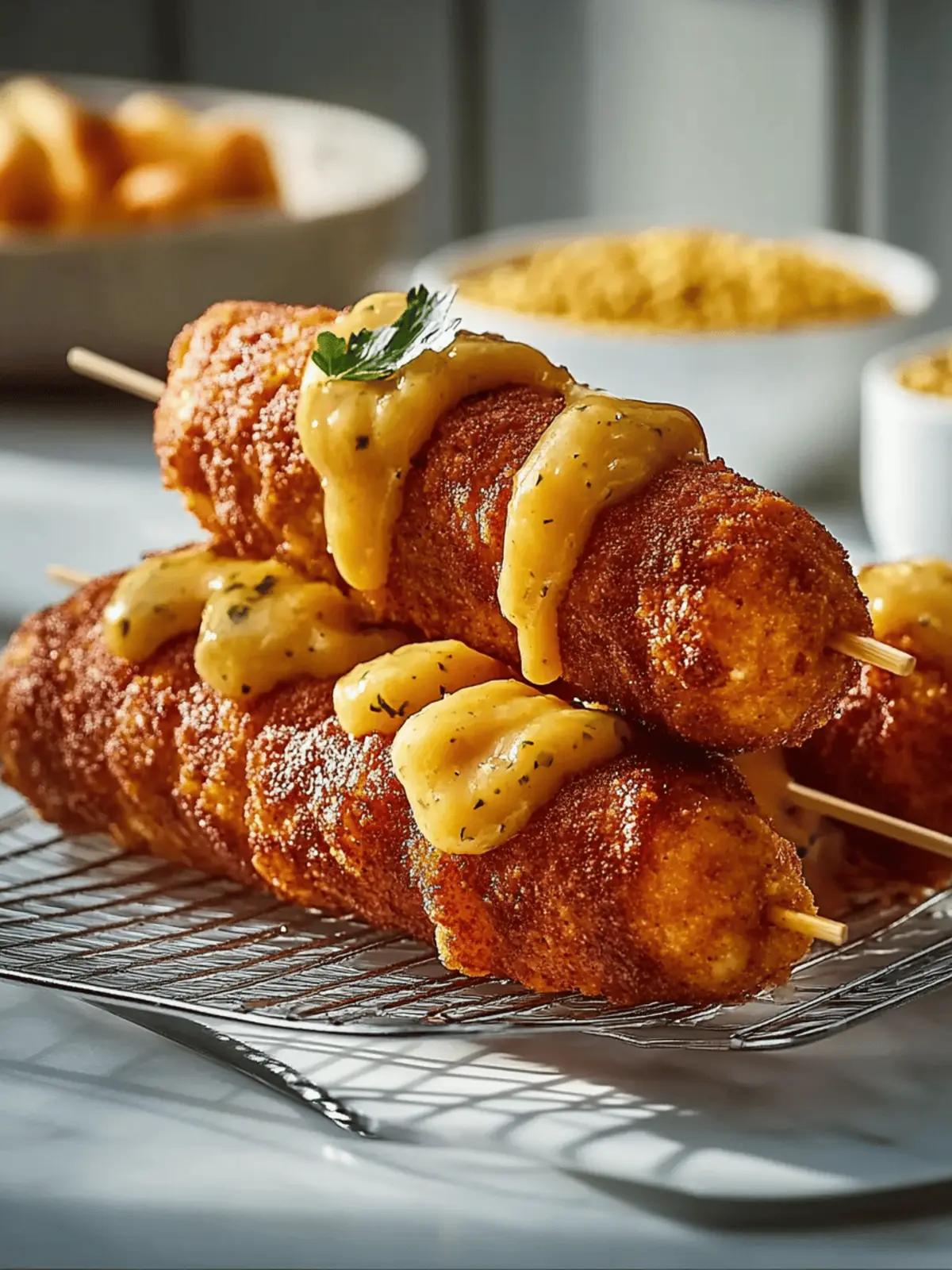 Delicious Corn Dogs: The Ultimate Homemade Fair Treat 4 Corn Dog