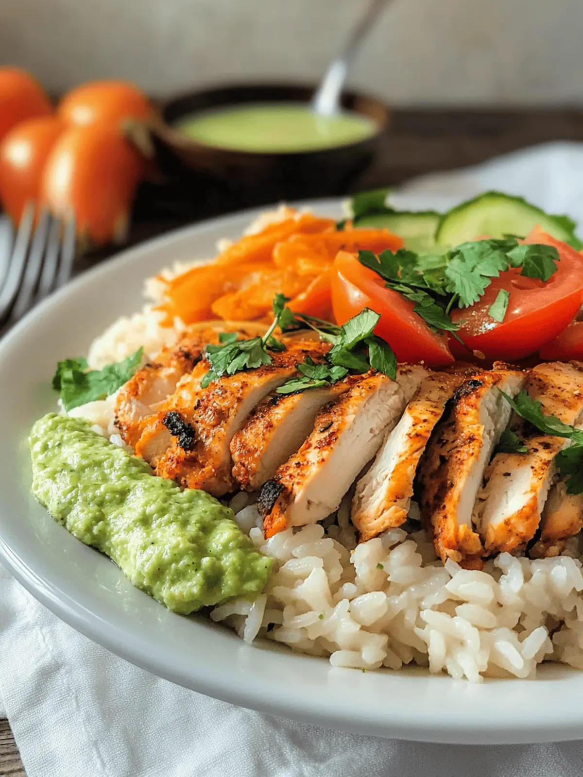 RECIPE FOR CHICKEN RICE BOWL