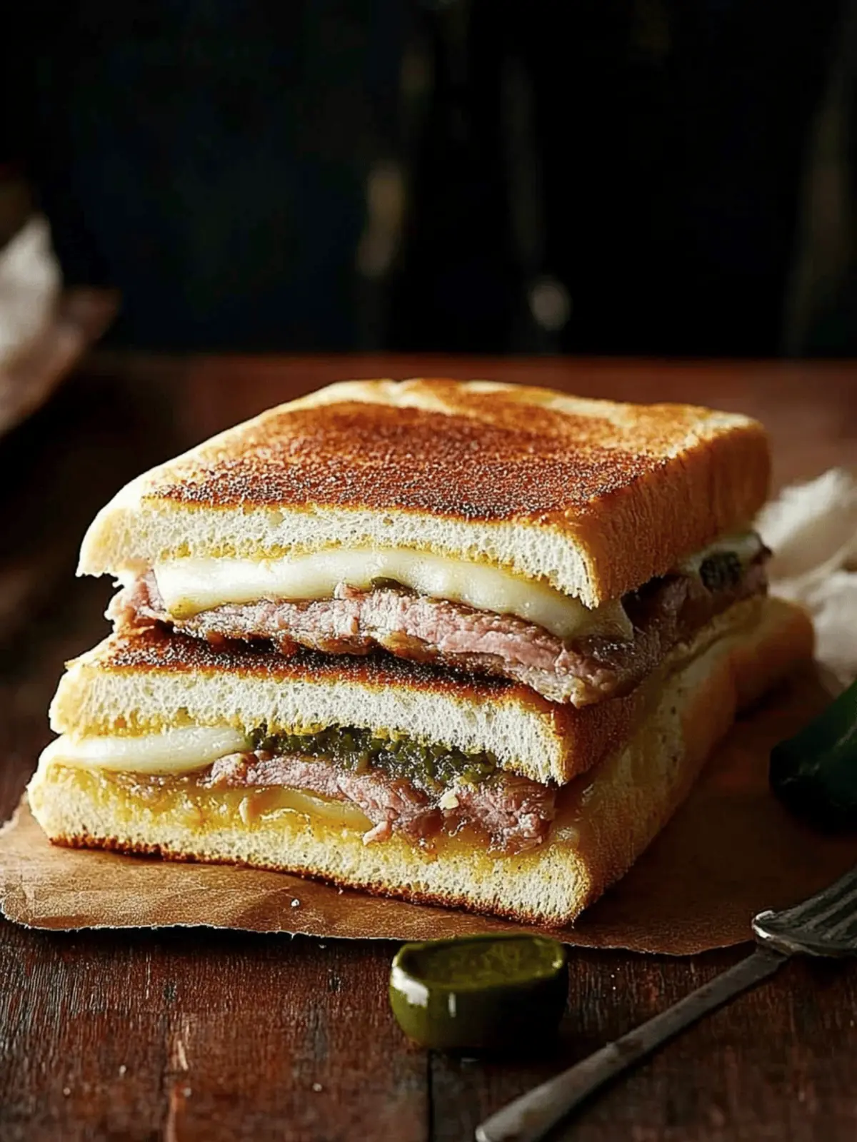 Cuban Pork Sandwich (Cubanos) from Chef Movie