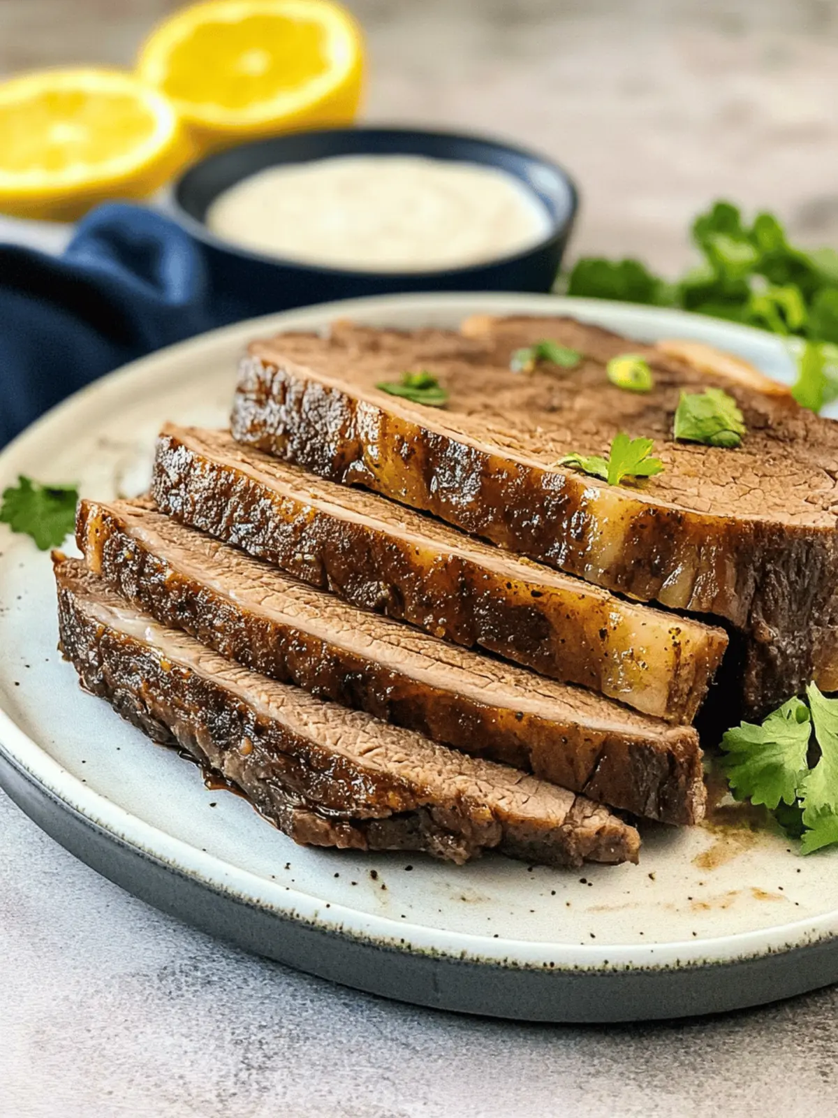 BRISKET IN AN INSTANT POT