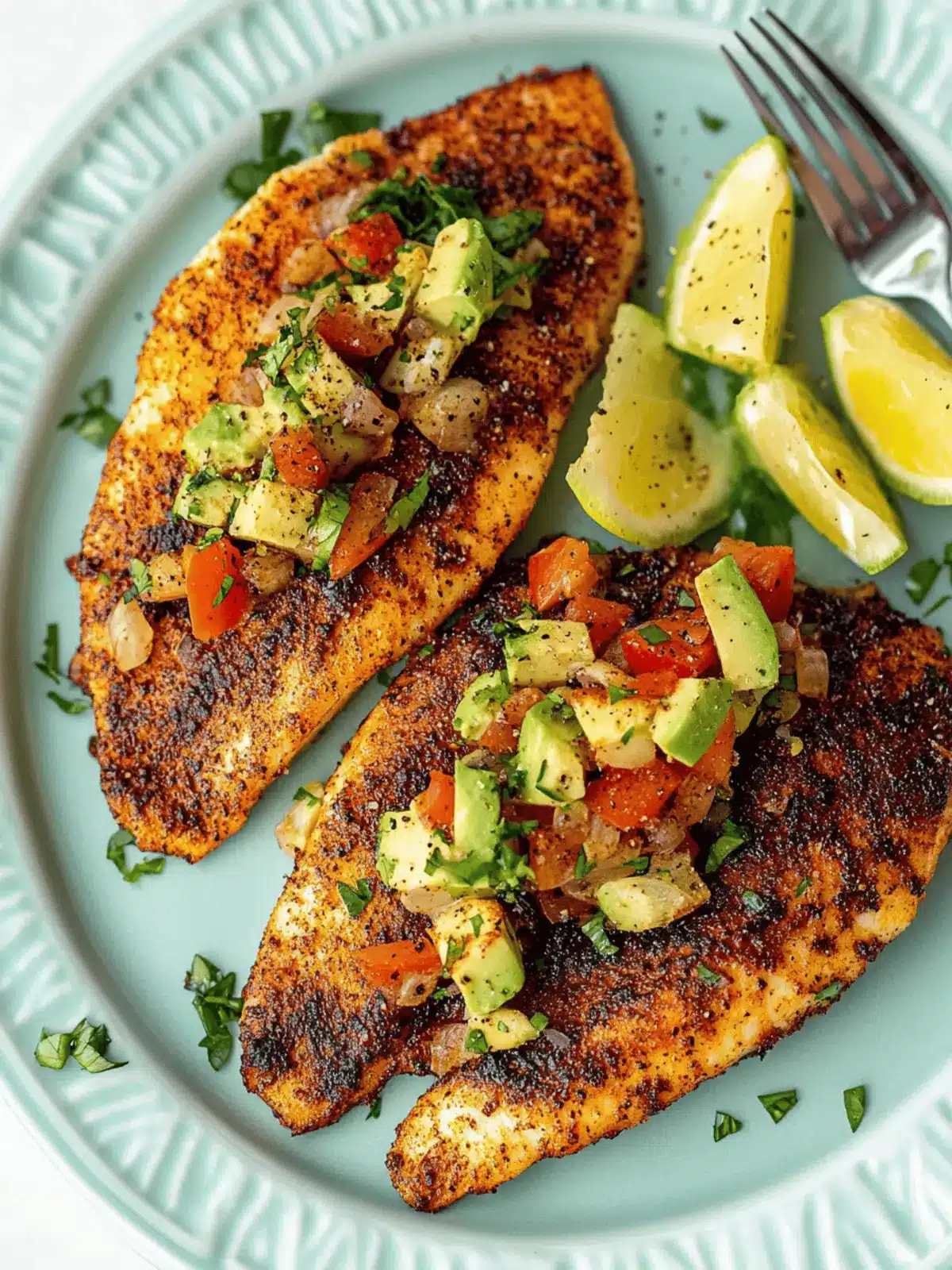 Blackened Tilapia