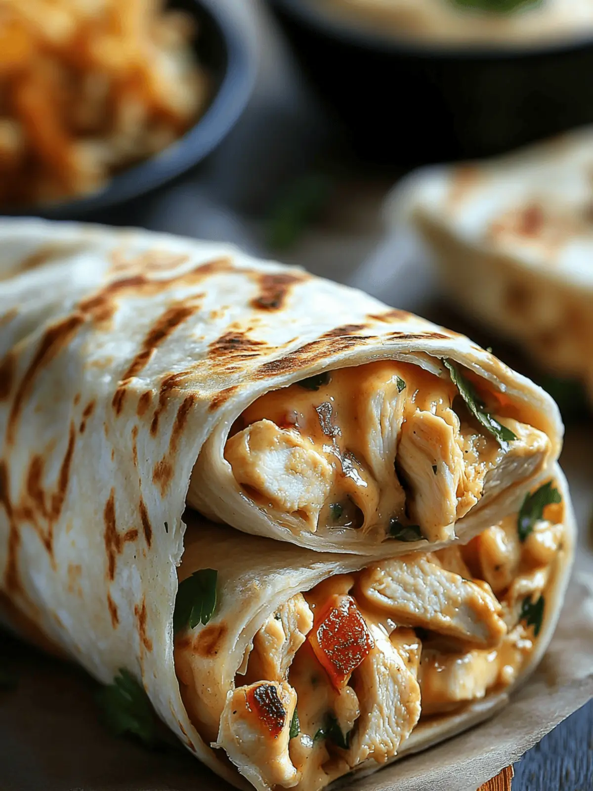 Mastering Ooey-Gooey Cheesy Garlic Chicken Wraps Made Easy 2 Mastering Ooey-gooey Cheesy Garlic Chicken Wraps: A Tasty Journey