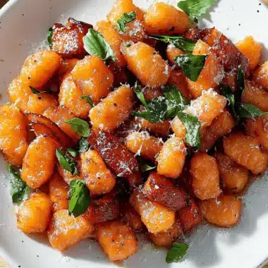 Sweet Potato Gnocchi