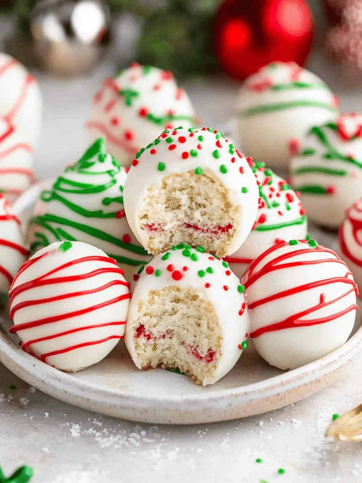 Delicious Christmas Tree Cake Balls: Your New Holiday Favorite 3 Christmas Tree Cake Balls