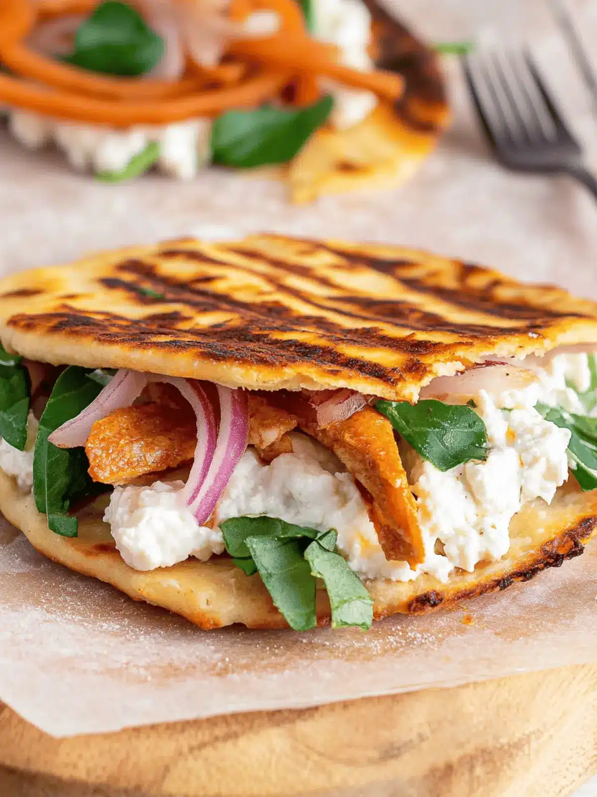 Cottage Cheese Flatbread