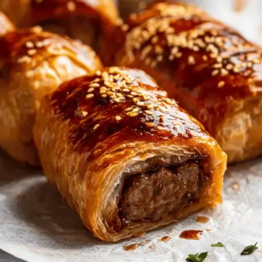 B85 Beef Sausage Rolls