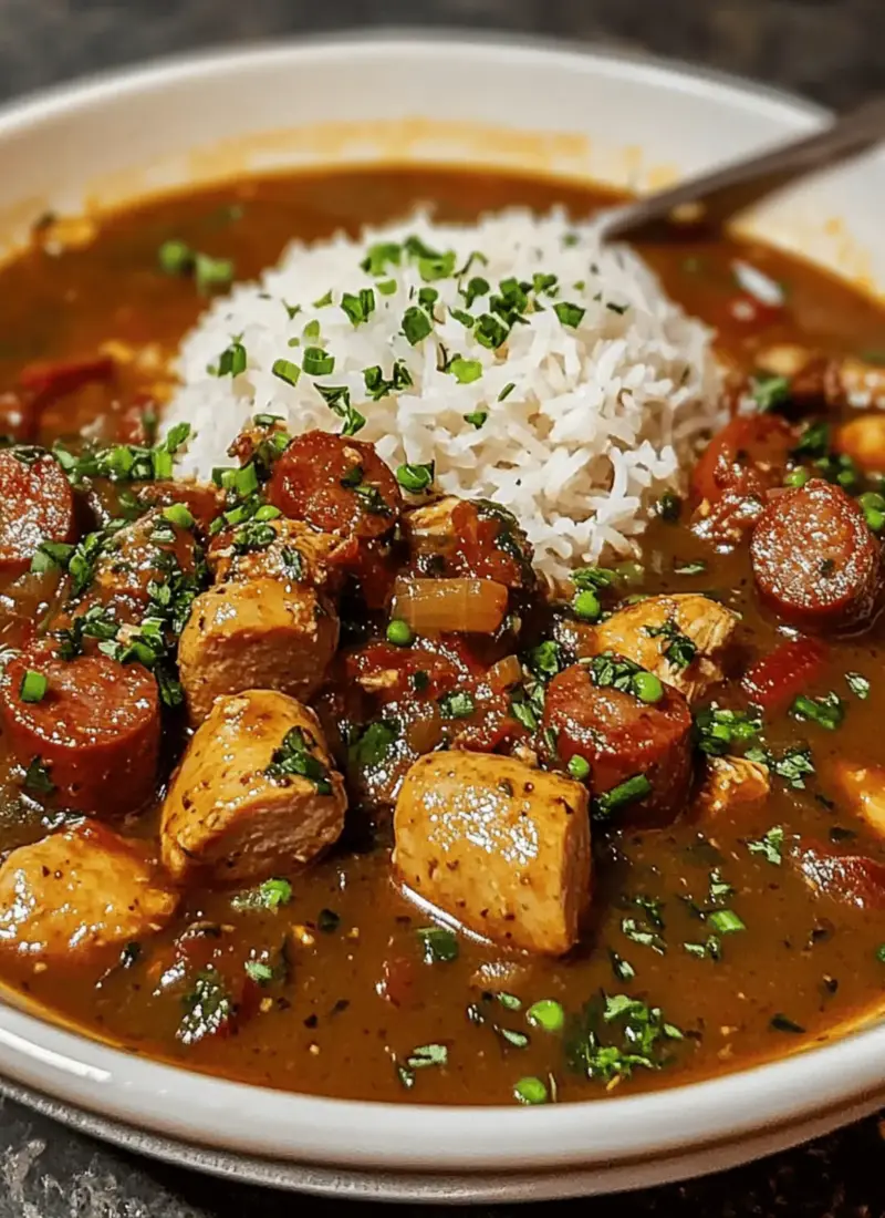 Irresistible Chicken and Sausage Gumbo Recipe in 5 Easy Steps