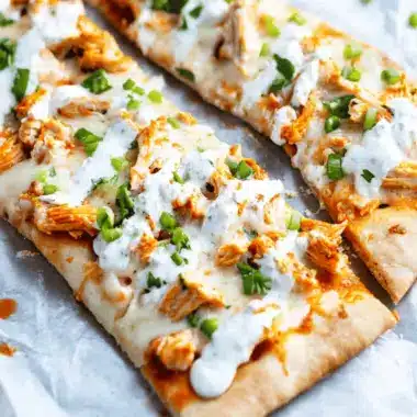Buffalo Chicken Flatbread