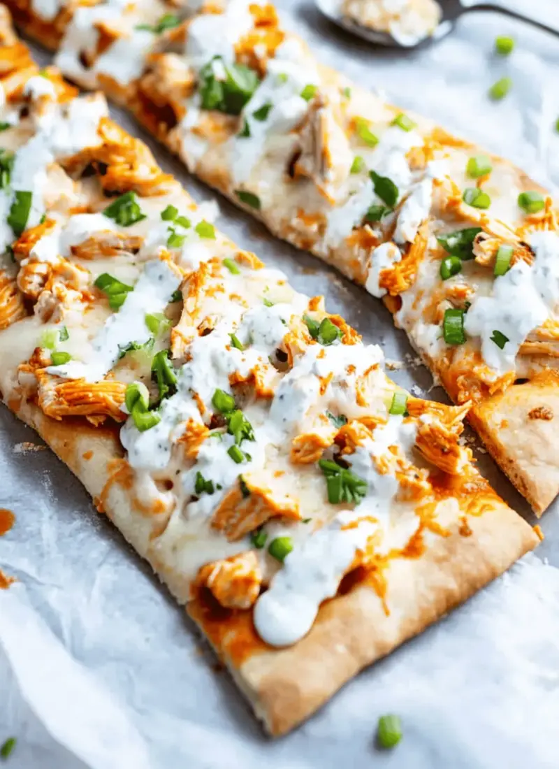 Buffalo Chicken Flatbread