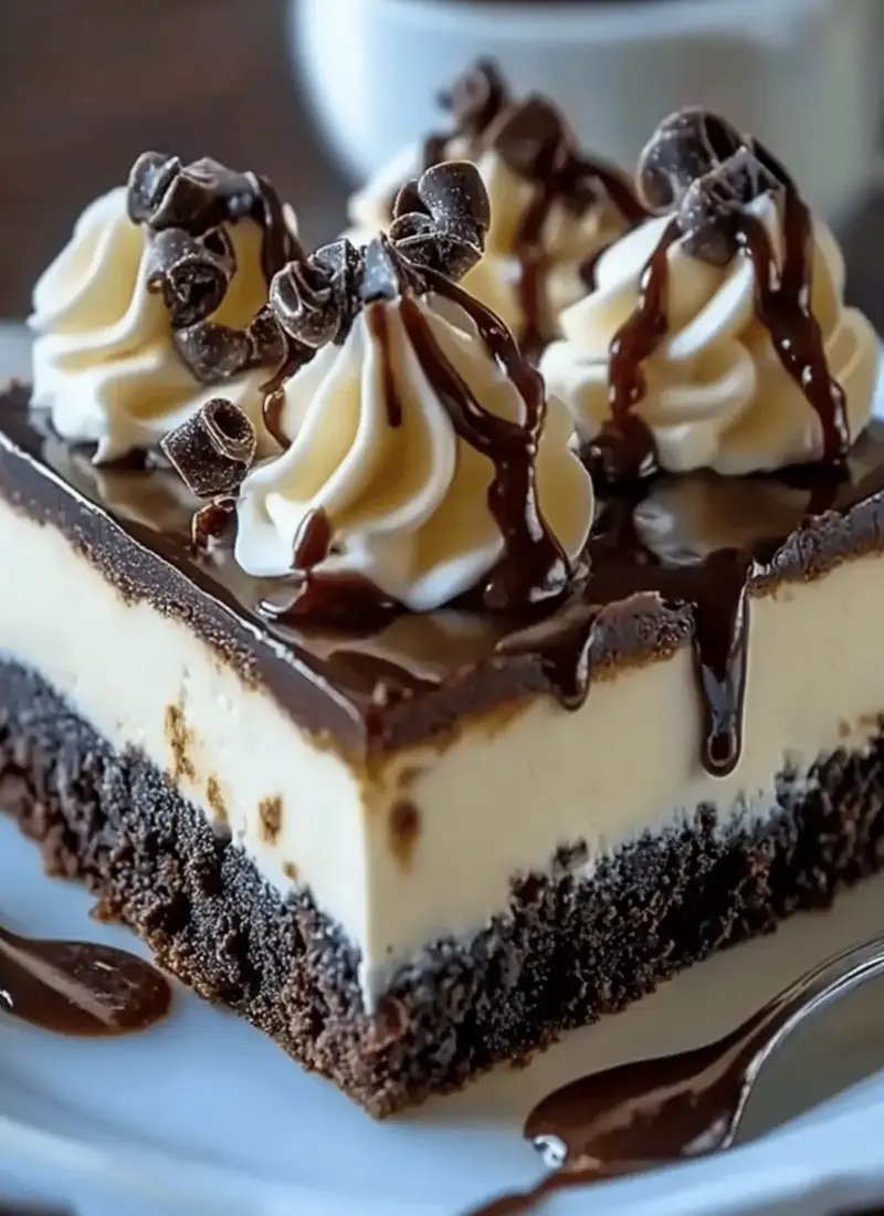 Hot Fudge Sundae Brownie Cheesecake – A Decadent Dessert